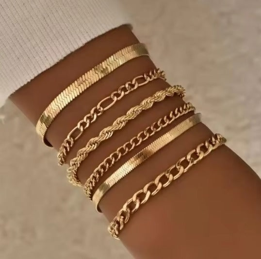 ✨ Juego de Brazaletes Elegantes y Versátiles ✨