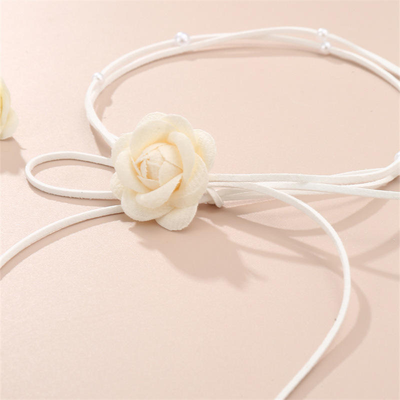 Collar y Aretes Vintage Flowers