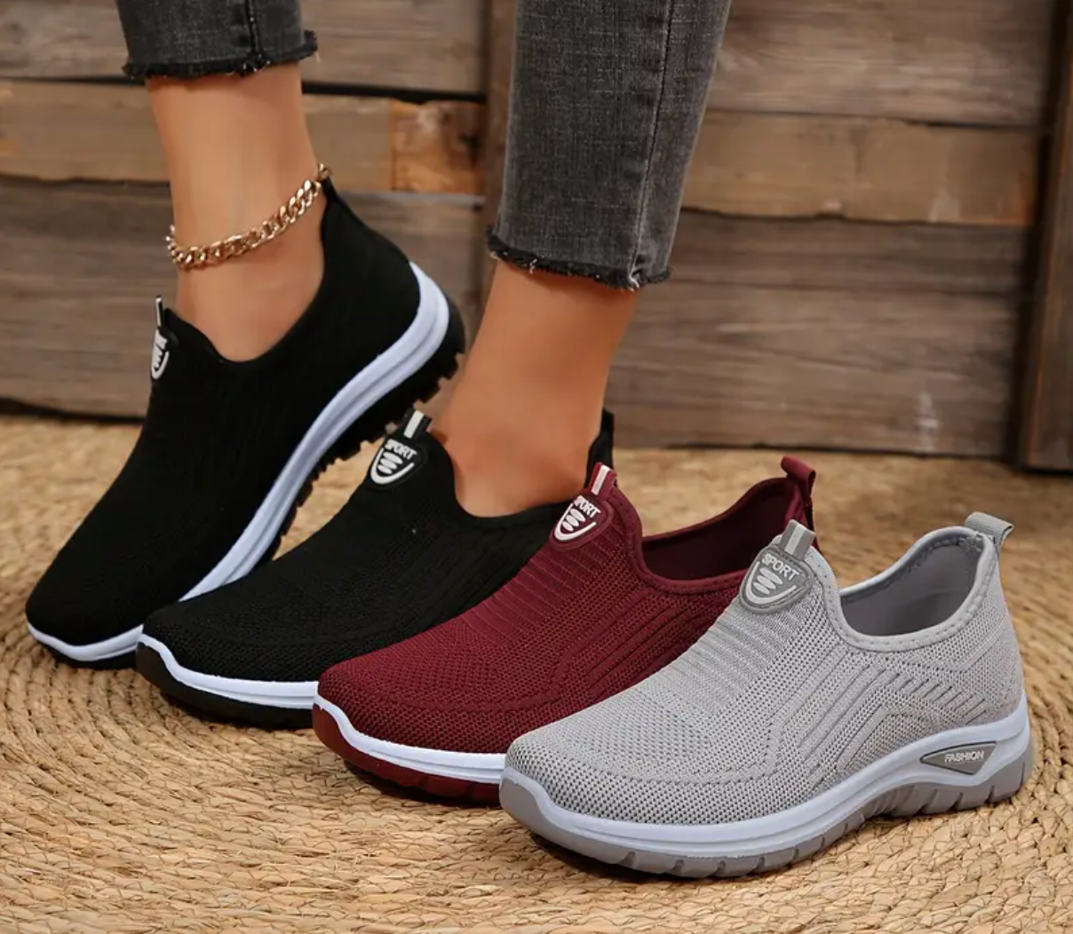 Tenis Dama Tipo Media Fashion Sport ¡caminando sobre las nubes! Edición Especial 🚨 ¡Solo por HOY! Descuento del 42% OFF