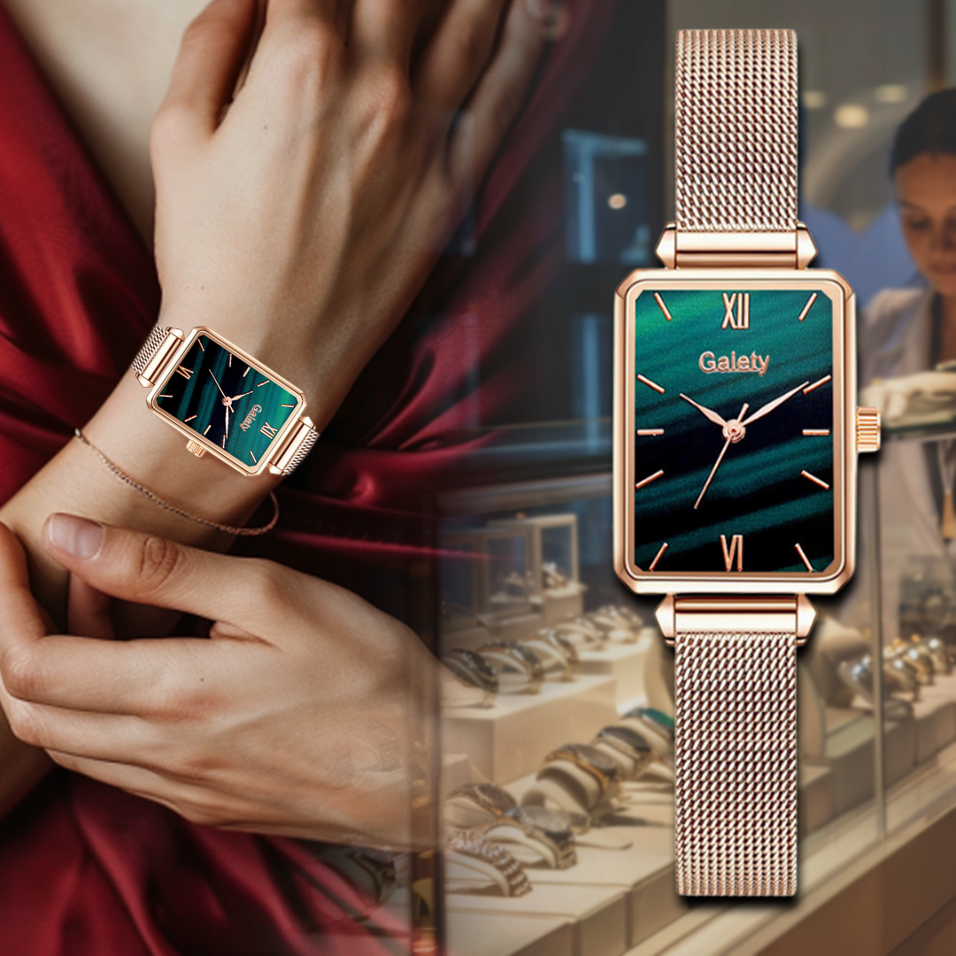 Esmeralda Luxe - Reloj de Lujo y Sofisticación