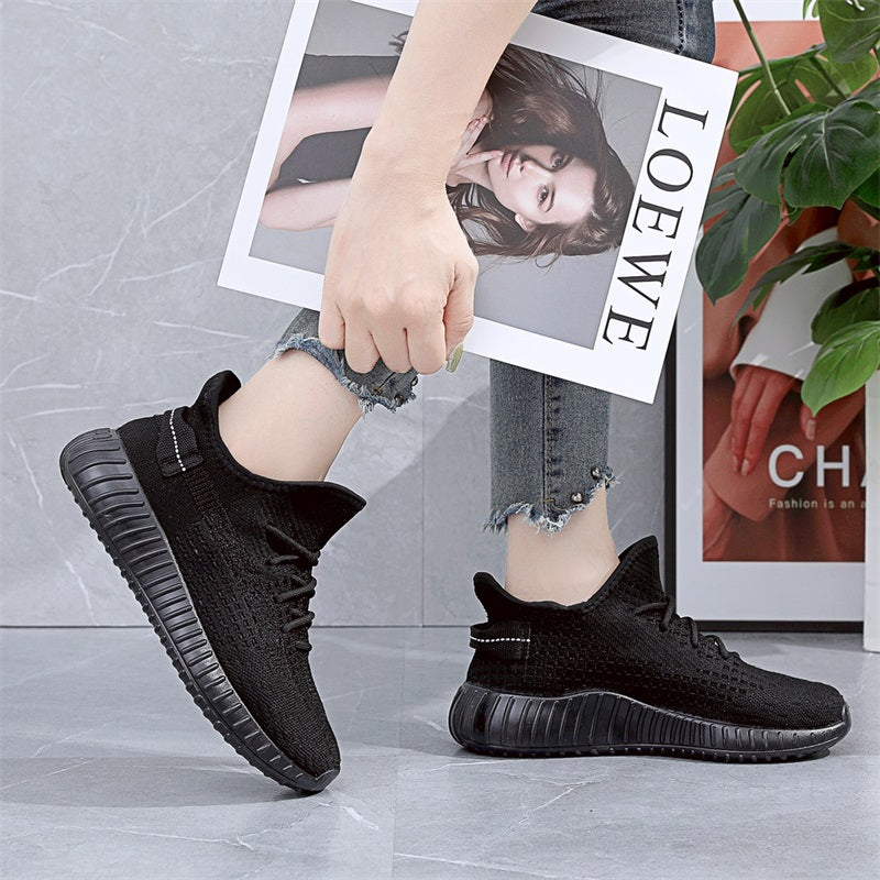 Tenis Para Mujer Negro YZ Importado