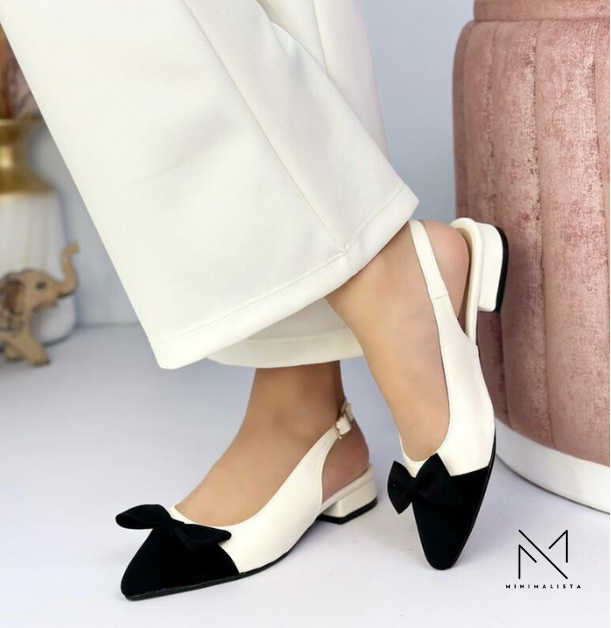 BALETA MINIMALISTA TACÓN BAJO CÓMODO Y ELEGANTE - SPECIAL