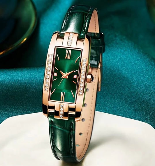 Verde Élite™ - Reloj Moderno para Dama ✨