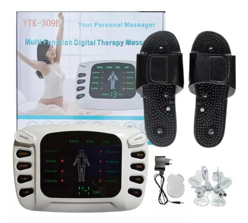 Chancla Terapia - Gimnasia Pasiva 4 electrodos + Chanclas